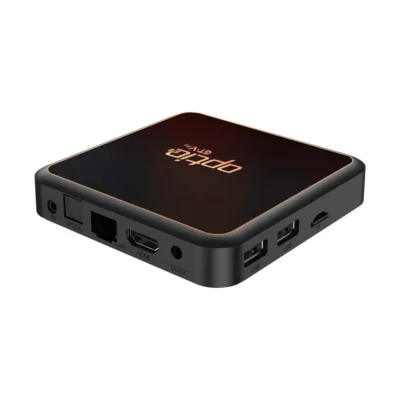 OPTIC GT-V PRO 8K bağlantı portları arka panel