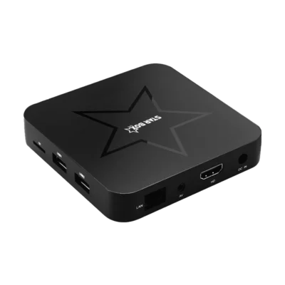 Starbox One Android TV Box HDMI, USB 3.0, and Ethernet connection ports